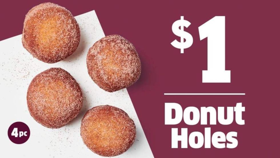 Jack In The Box Rolls Out their Popular Cinnamon Sugar Donut Holes for a Limited Time Only