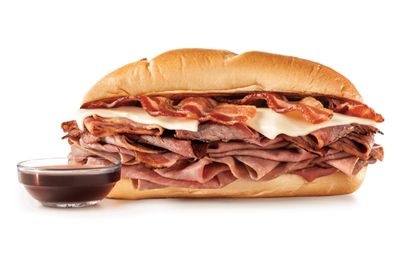 New Brisket Bacon ’N Beef Dip Sandwich Launches at Arby’s for a Limited Time