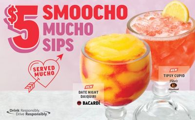 Applebee’s Introduces the New $5 Tipsy Cupid and the Date Night Daiquiri