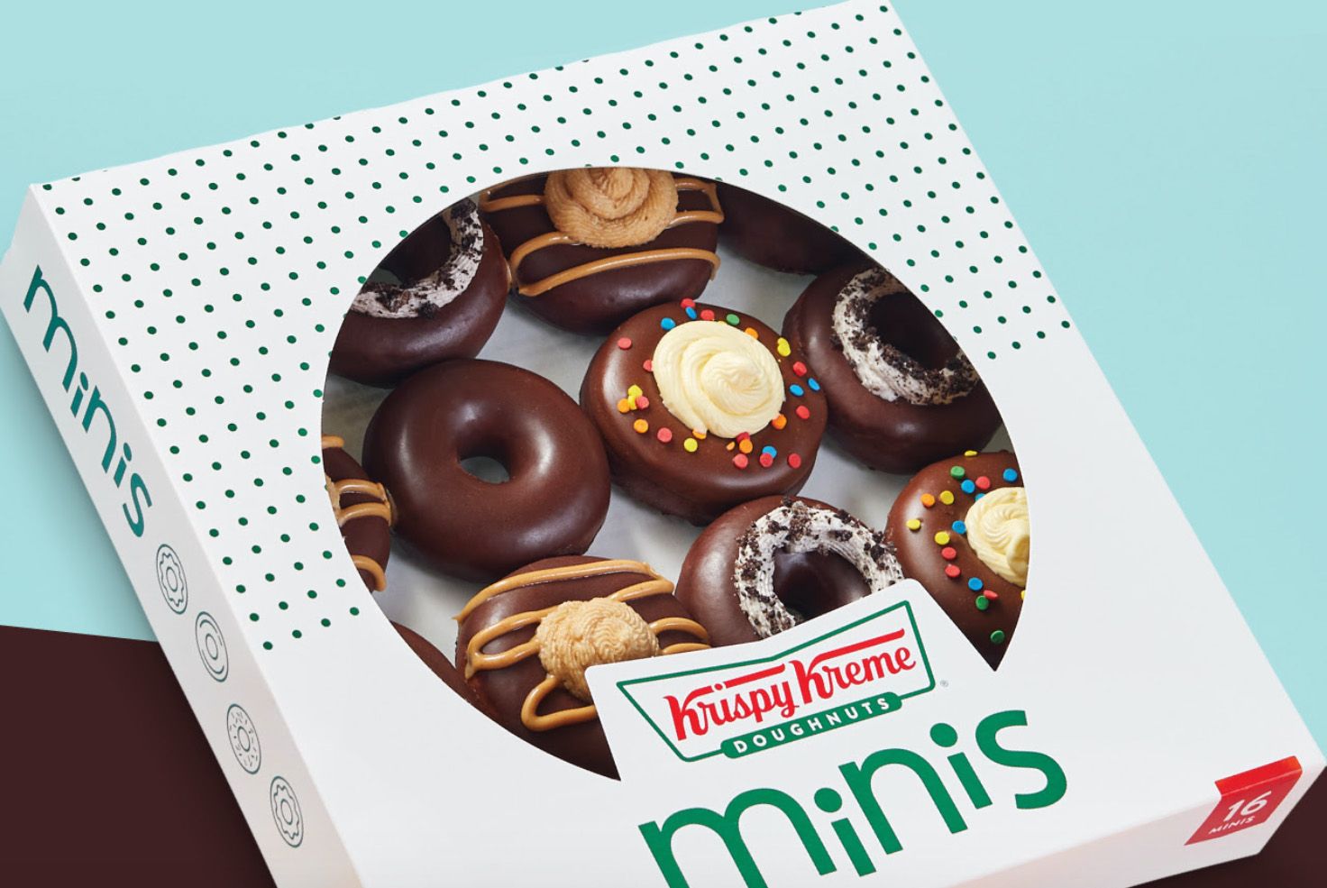 Krispy Kreme Introduces New Mini Chocolate Glazed Doughnuts