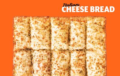 Score Italian Cheese Bread for $2.99 with Any In-app or Online Pizza Purchase at Little Caesars Pizza