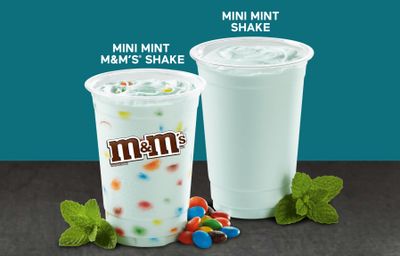 Receive a Free Mini Mint Shake Daily with an In-app Purchase Through to February 20 at Del Taco