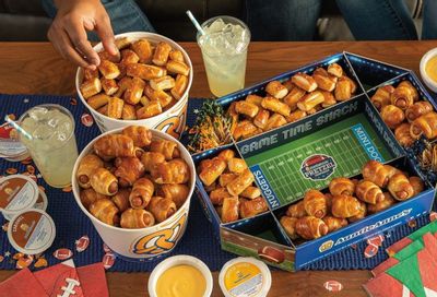 Score Free Delivery on $12+ Orders this February 11, 12 and 13 at Auntie Anne’s Pretzels 