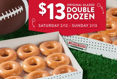 Receive 2 Original Glazed Dozens for Only $13 at Krispy Kreme this Weekend
