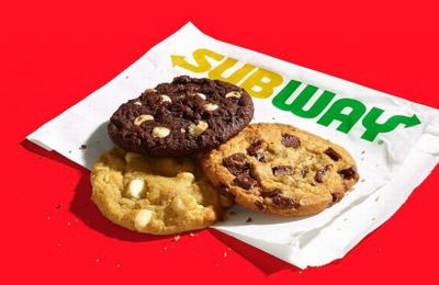 Receive a Free Cookie QR Code with a $15 Online or In-app Subway Gift Card Purchase this Valentine’s Day