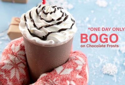 Auntie Anne’s Pretzels Offers an In-app Buy One Get One Free Deal on Chocolate Frosts this Valentine’s Day