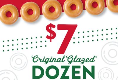 Enjoy a $7 Original Glazed Dozen at Krispy Kreme this Weekend: A Rewards Member Exclusive