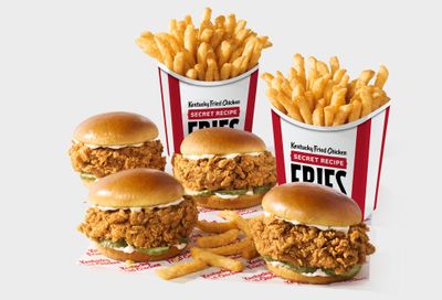 The New Digital Sandwiches and Sides Meal Lands at Kentucky Fried Chicken