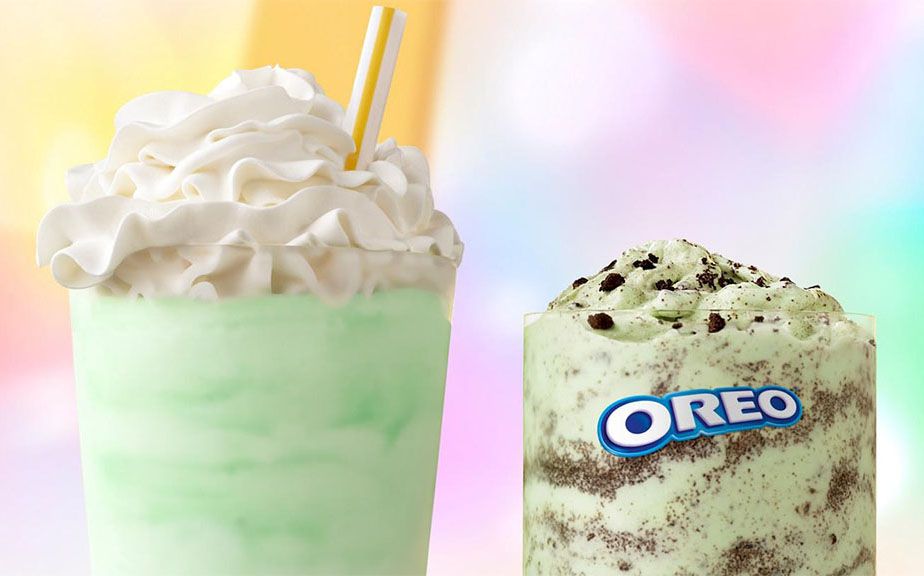 The Popular Shamrock Shake and Oreo McFlurry Make a Limited Time Only Appearance at McDonald’s 