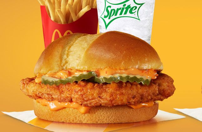 Get a Free Medium Drink and Fries When You Order Any Crispy Chicken Sandwich In-app at McDonald’s Through to April 3 Get a Free Medium Drink and Fries When You Order Any Crispy Chicken Sandwich In-app at McDonald’s Through to April 3