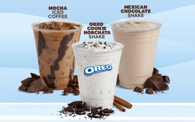 Chocodays Return to Del Taco with 3 Decadent and Icy Treats Including the Oreo Cookie Horchata Shake