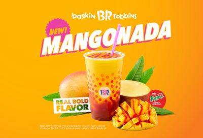 Baskin-Robbins Invites their Icy Sweet Mangonada Back to the Menu this Spring