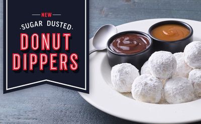 Applebee’s Welcomes their New Sugar Dusted Donut Dippers