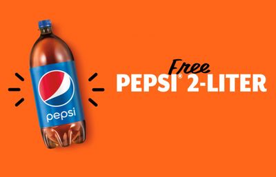 Get a Free 2L Bottle of Pepsi with Any Online or In-app Pizza Order at Little Caesars 