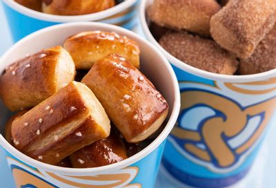 Get Free Delivery with $12+ Online and In-app Orders at Auntie Anne’s Pretzels on March 28, April 1-4 