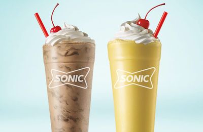 Sonic Drive-in Celebrates Spring with their Brownie Batter Master Shake and Yellow Cake Batter Classic Shake