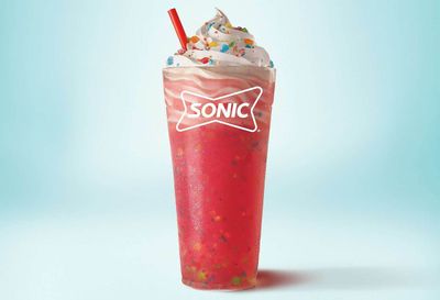 Sonic Drive-in Introduces the New Sour Patch Kids Slush Float for a Limited Time