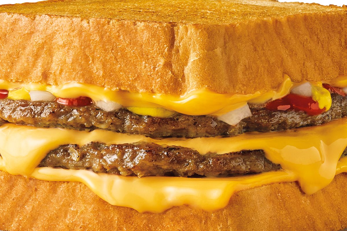 The Classic Grilled Cheese Double Burger is Back at Sonic Drive-in