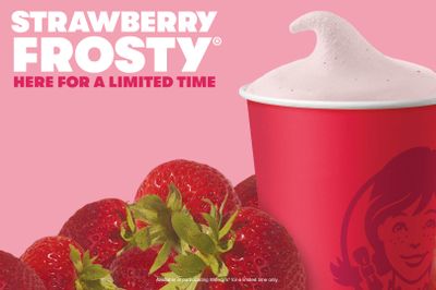 The New Strawberry Frosty Arrives at Wendy’s for a Limited Time 