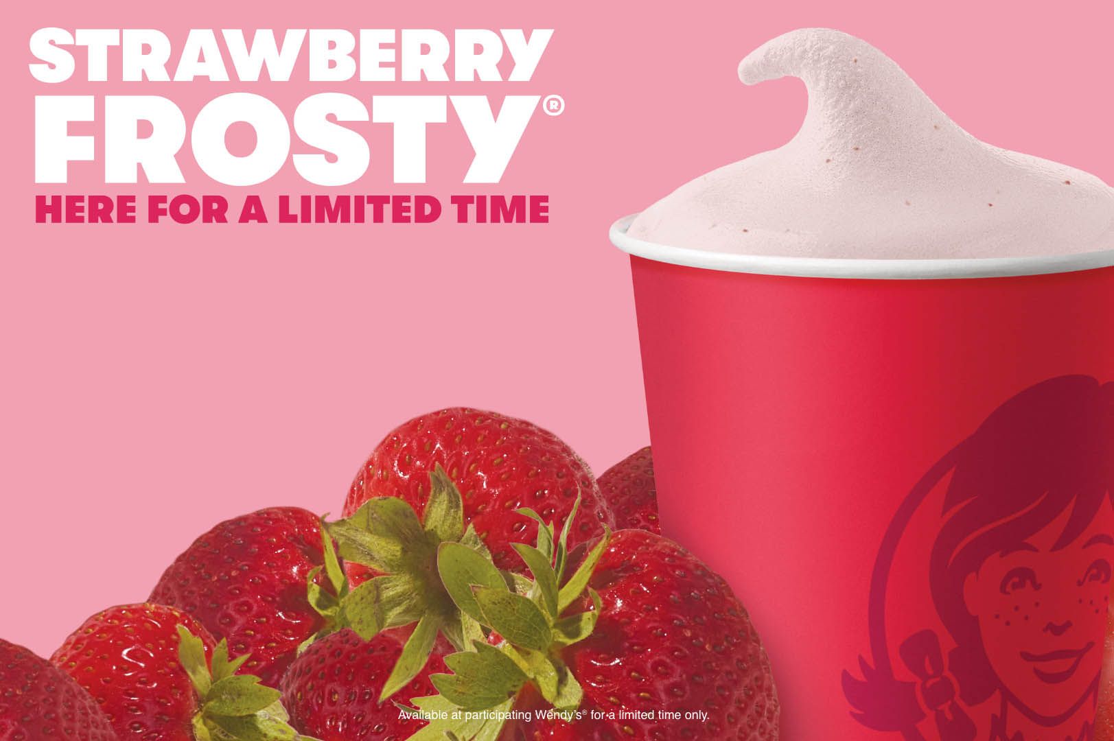 The New Strawberry Frosty Arrives at Wendy’s for a Limited Time 