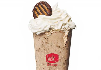 The New Girl Scout Adventurefuls Caramel Brownie Shake Lands at Jack In The Box