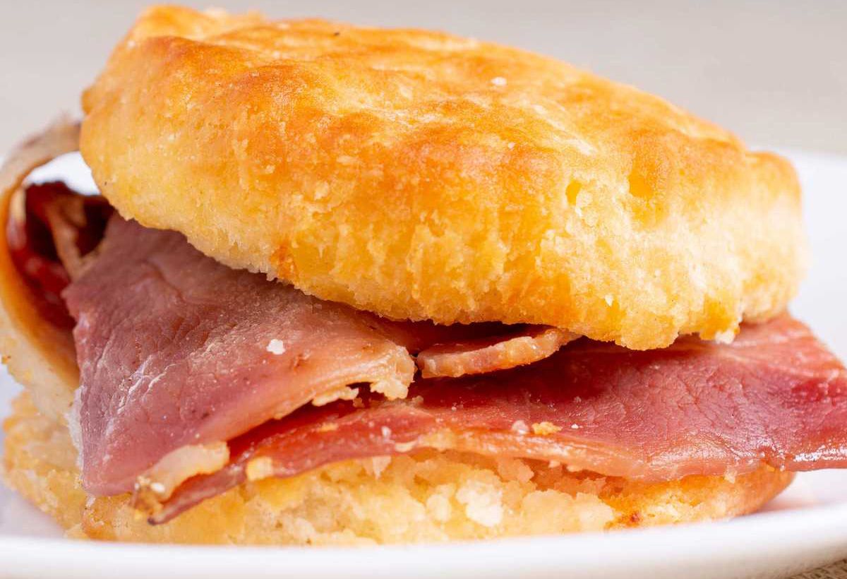 Save with a 2 for $5 Deal on Country Ham Biscuits In-app and Online at Bojangles: An E-Club Exclusive