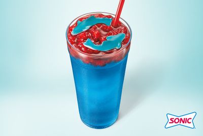 Sonic Drive-in Premiers the New Shark Week Slush for a Short Time Only