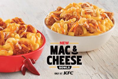 Classic and Spicy Mac & Cheese Bowls Return to Kentucky Fried Chicken for Only $5