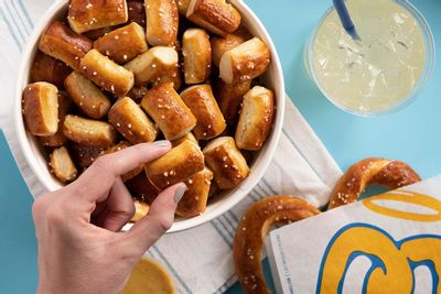 Enjoy Free Delivery Through the Auntie Anne’s App or Website on Weekends in July and August: A Pretzel Perks Exclusive