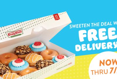 Get Free Delivery July 23 and 24 with Online Orders at Krispy Kreme this Weekend