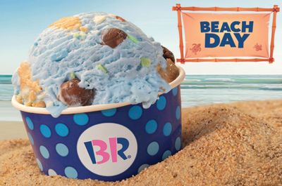 Baskin-Robbins Brings Back their Popular Beach Day Ice Cream 
