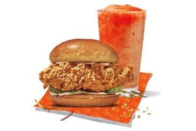 The $6 IDK Meal Returns to Popeyes Chicken with Strawberry Lemonade and a Classic or Spicy Chicken Sandwich 