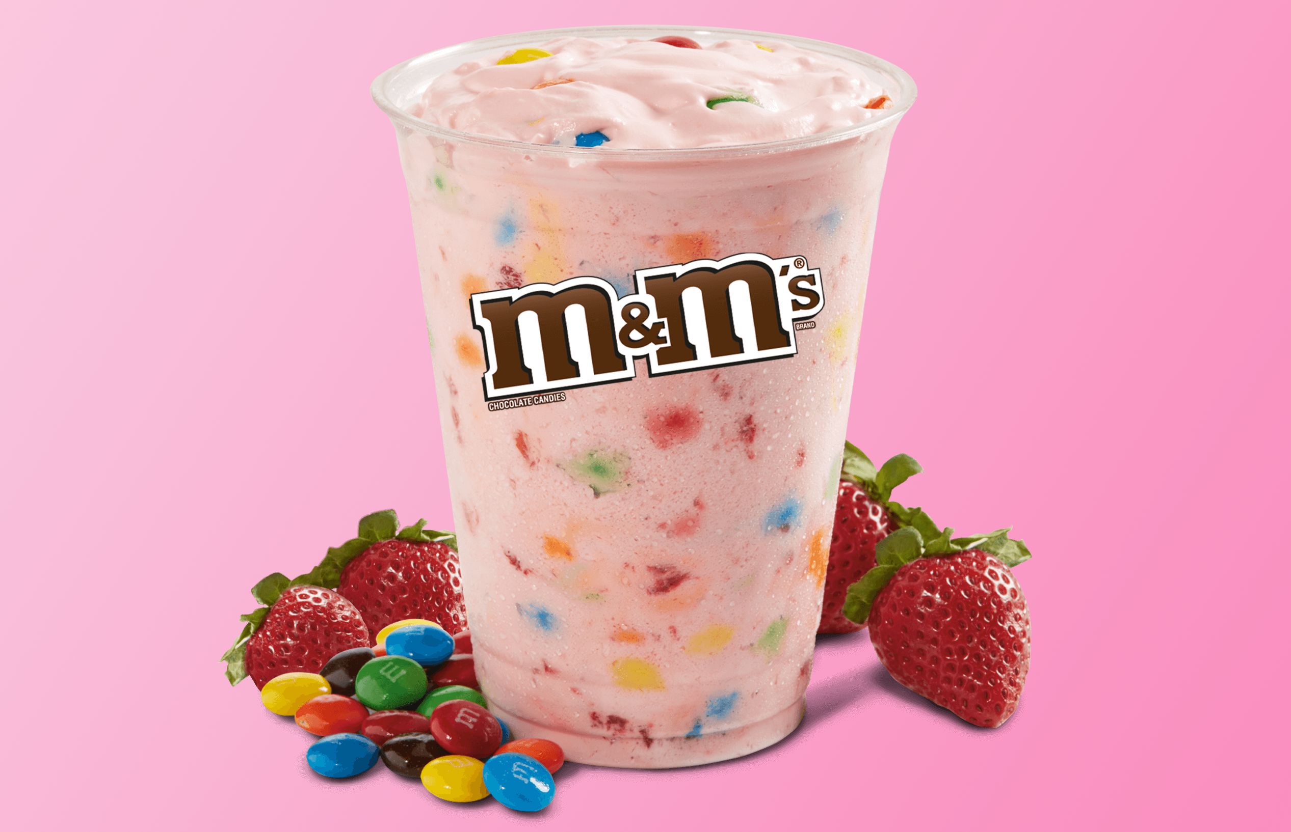 Del Taco Launches the New Strawberry Piñata Shake Featuring M&Ms at Participating Restaurants