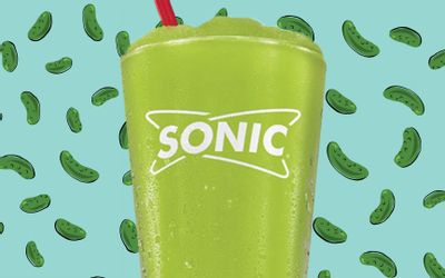 Sonic Drive-in Mixes It Up with the New Pickle Juice Slush and Pickle Fries for a Limited Time
