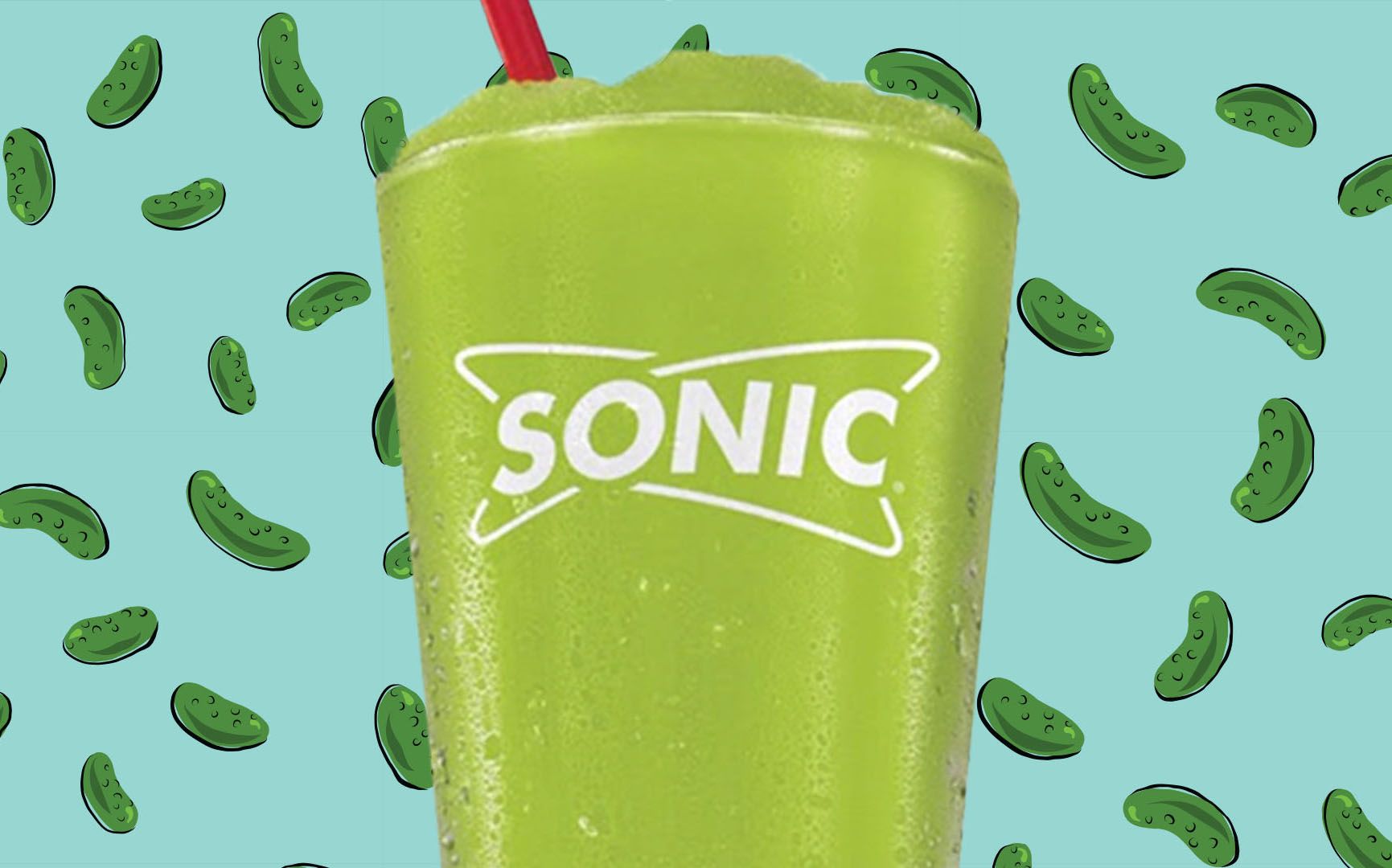 Sonic Drive-in Mixes It Up with the New Pickle Juice Slush and Pickle Fries for a Limited Time