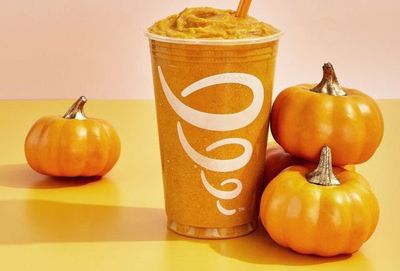 Get a $5 Medium Pumpkin Smash Smoothie on Saturdays and Sundays Through to October 2 at Jamba: A Jamba Rewards Exclusive Get a $5 Medium Pumpkin Smash Smoothie on Saturdays and Sundays Through to October 2 at Jamba: A Jamba Rewards Exclusive