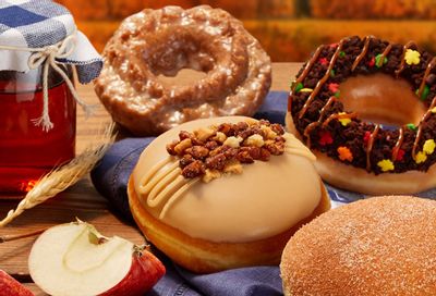 Enjoy a $0 Delivery Fee with the Digital Purchase of an Autumn Lover’s Dozen Through to September 22 at Krispy Kreme: A Rewards Member Exclusive