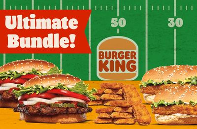 Save with the $22 Family Bundle through In-app and Online Orders at Burger King: A Royal Perks Exclusive