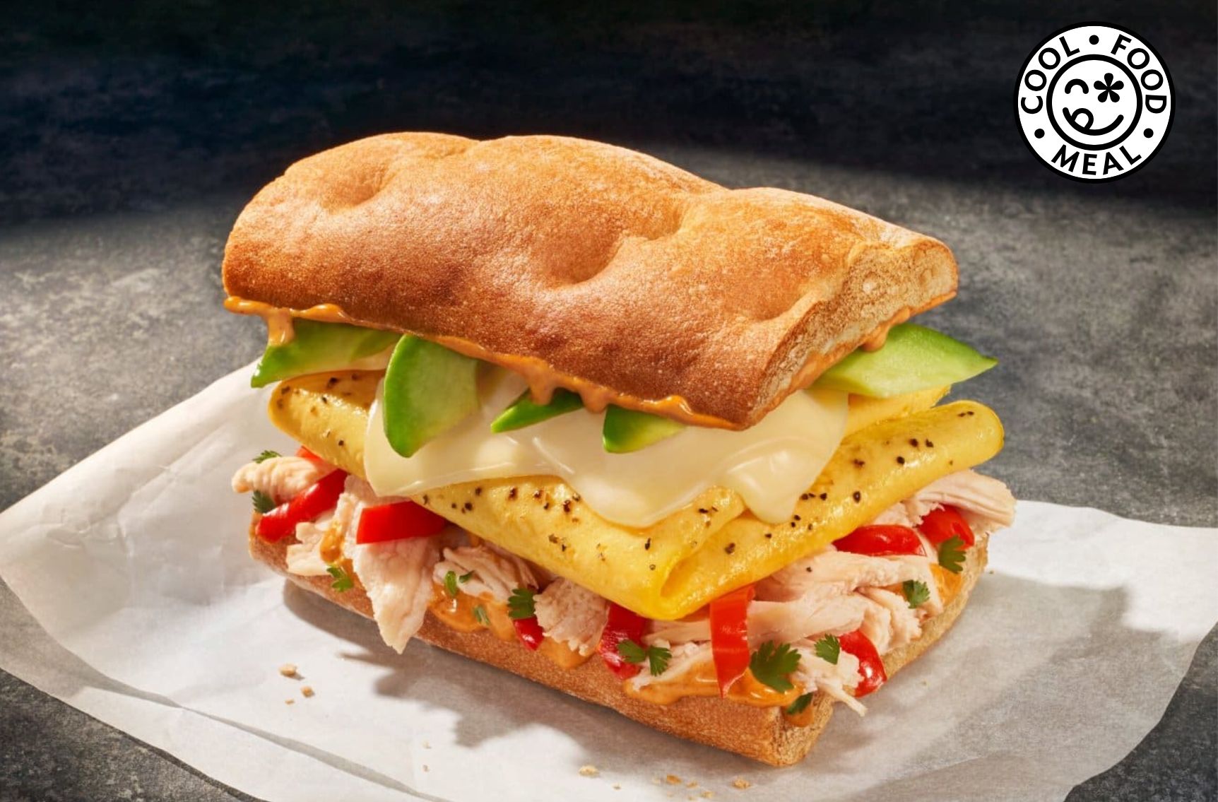 Panera Bread Introduces the New Chipotle Chicken, Scrambled Egg & Avocado on Ciabatta Breakfast Sandwich
