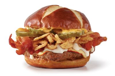 The Returning Pretzel Bacon Pub Cheeseburger Lands at Wendy’s for a Short Time Only