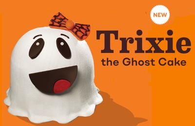 Baskin-Robbins Tricks Out their New Trixie the Ghost Cake this Halloween