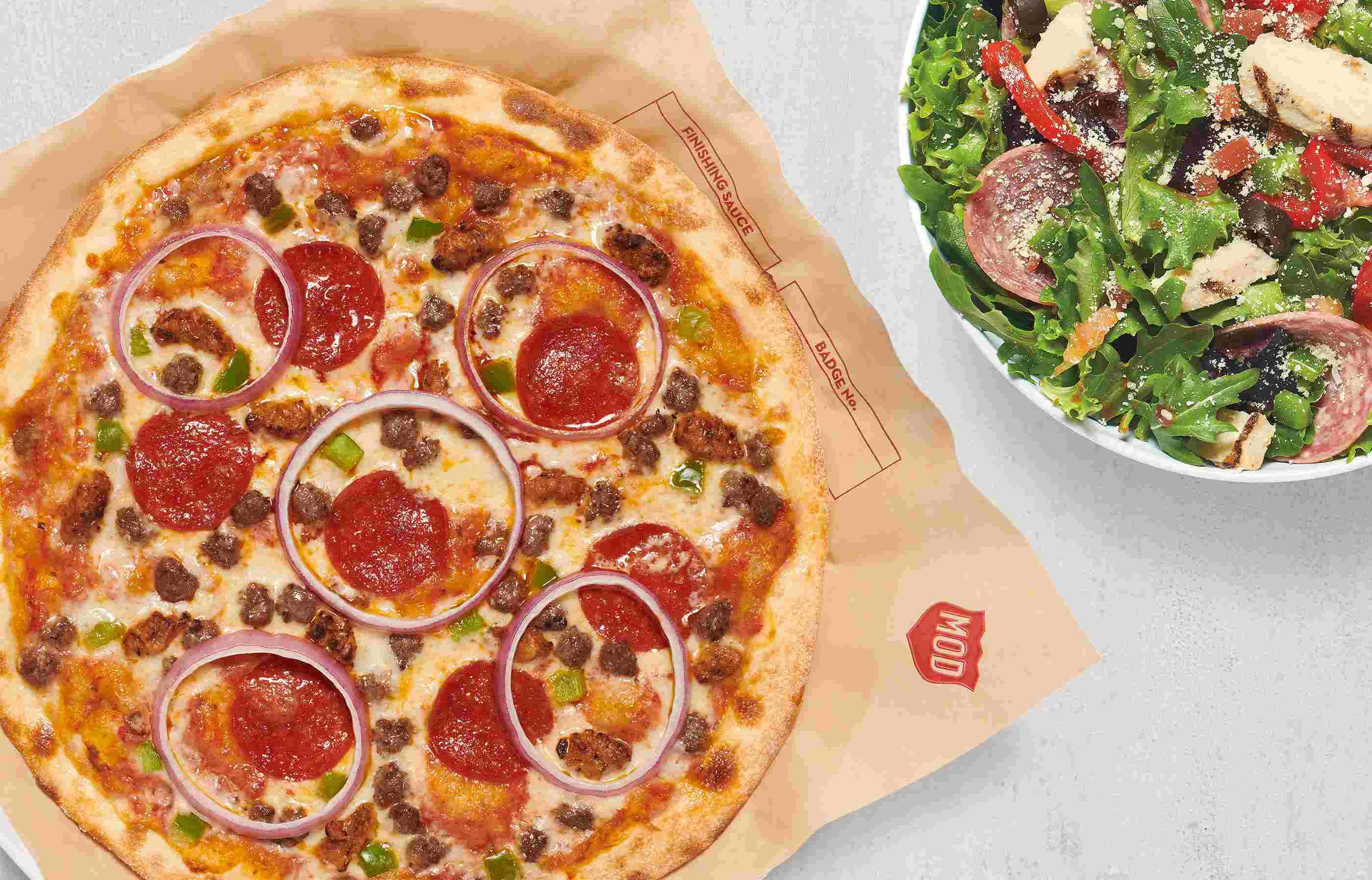 Rewards Members Get Free Delivery at MOD Pizza Through to October 21 with $15+ Online or In-app Orders Rewards Members Get Free Delivery at MOD Pizza Through to October 21 with $15+ Online or In-app Orders