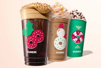 Dunkin’ Premiers a Tasty Holiday Drink Menu Including their New Cookie Butter Cold Brew and Popular Peppermint Mocha Signature Latte