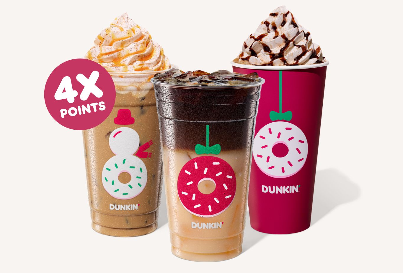 Get 4X the Points on All Espresso Drinks for Dunkin’ Rewards Members Through to November 23