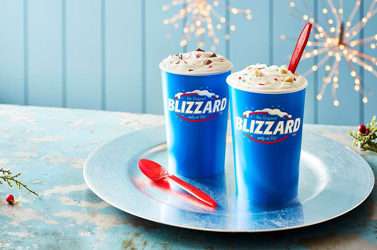 DQ Whips Up the Candy Cane Chill Blizzard and Frosted Sugar Cookie Blizzard for the Festive Season