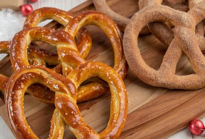 Get a Free Pretzel eReward Code with a $5+ Gift Card Purchase at Auntie Anne’s Pretzels Through to December 31