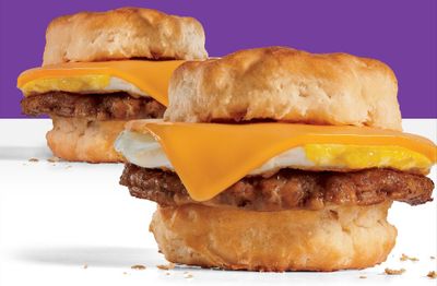 Enjoy 2 Sausage Breakfast Biscuit Sandwiches for Only $6 at Jack In The Box For a Limited Time