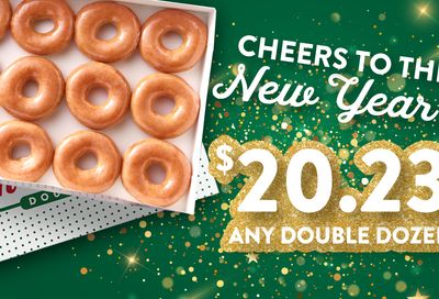 Get 2 Dozen Doughnuts for $20.23 at Krispy Kreme on December 30 and 31