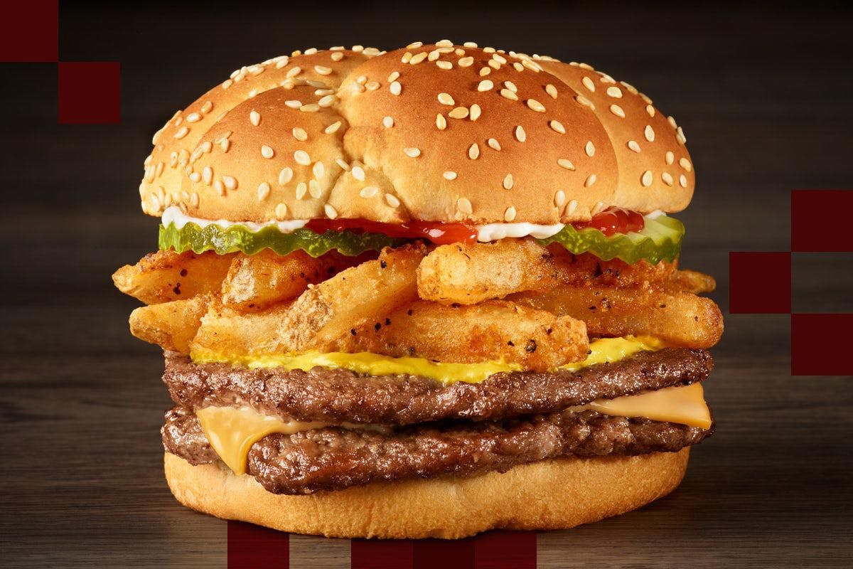 The Double Fry Lover’s Burger Returns to Checkers and Rally’s for a Limited Time