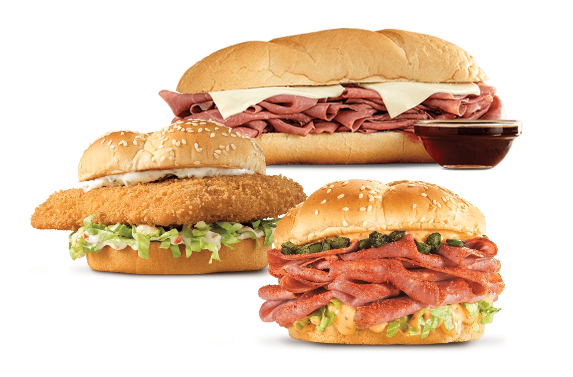 Save with the New 2 for $7 Menu at Arby’s Featuring the Spicy Roast Beef Sandwich and More